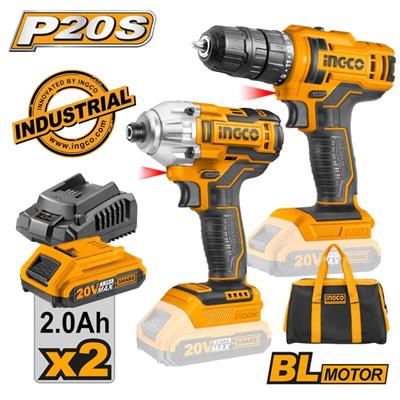 İngco Cklı 2016 Matkap-Vidalama 2 Li Set 20V