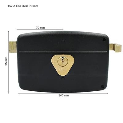 Kale Trajlı Demir Kapı Kilidi 157A