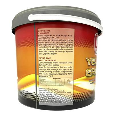 Petro Tıme Sarı Gres 14 Kg -(1 Adet)