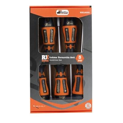 Retta Rxl5000 Lokma Tornavida Seti 5 Li