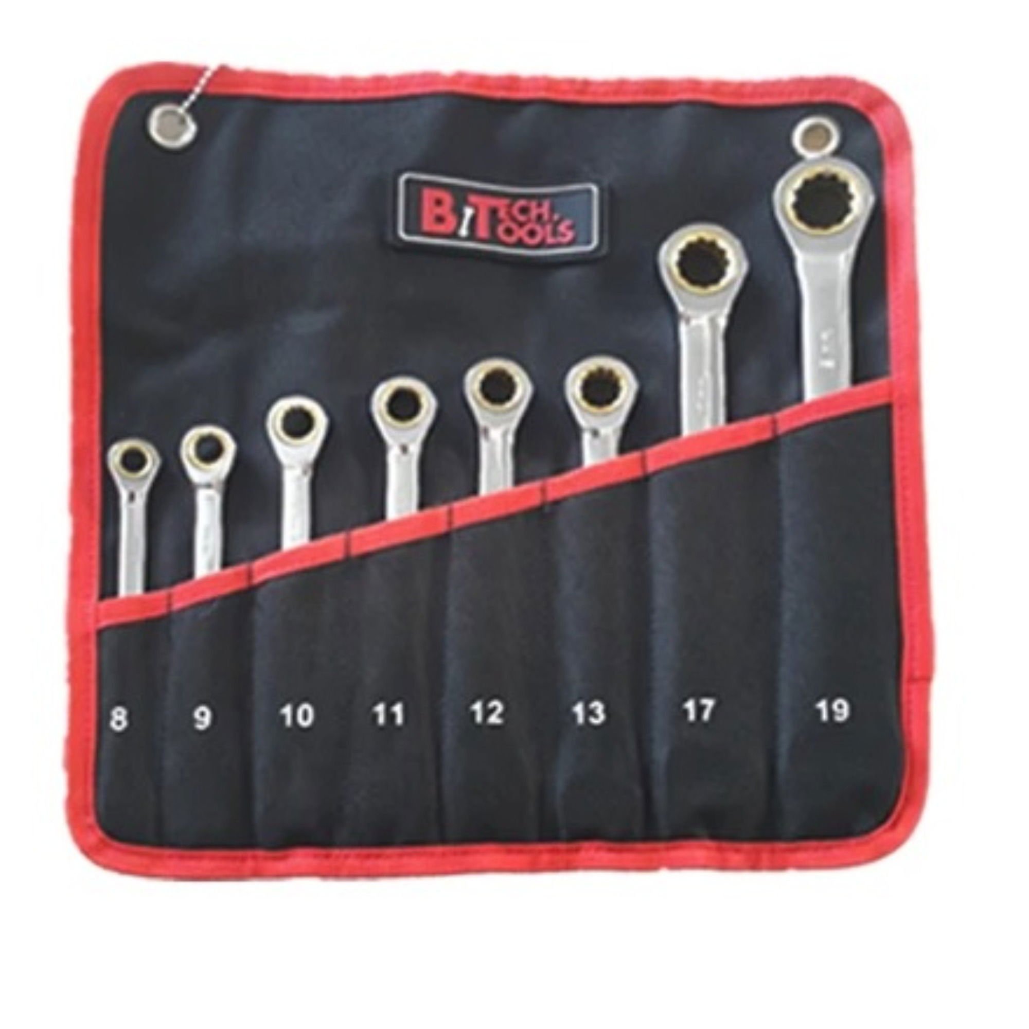 B-Tech Cırcırlı Kombine Anahtar Takımı (8'li Set) - Hızlı ve Pratik