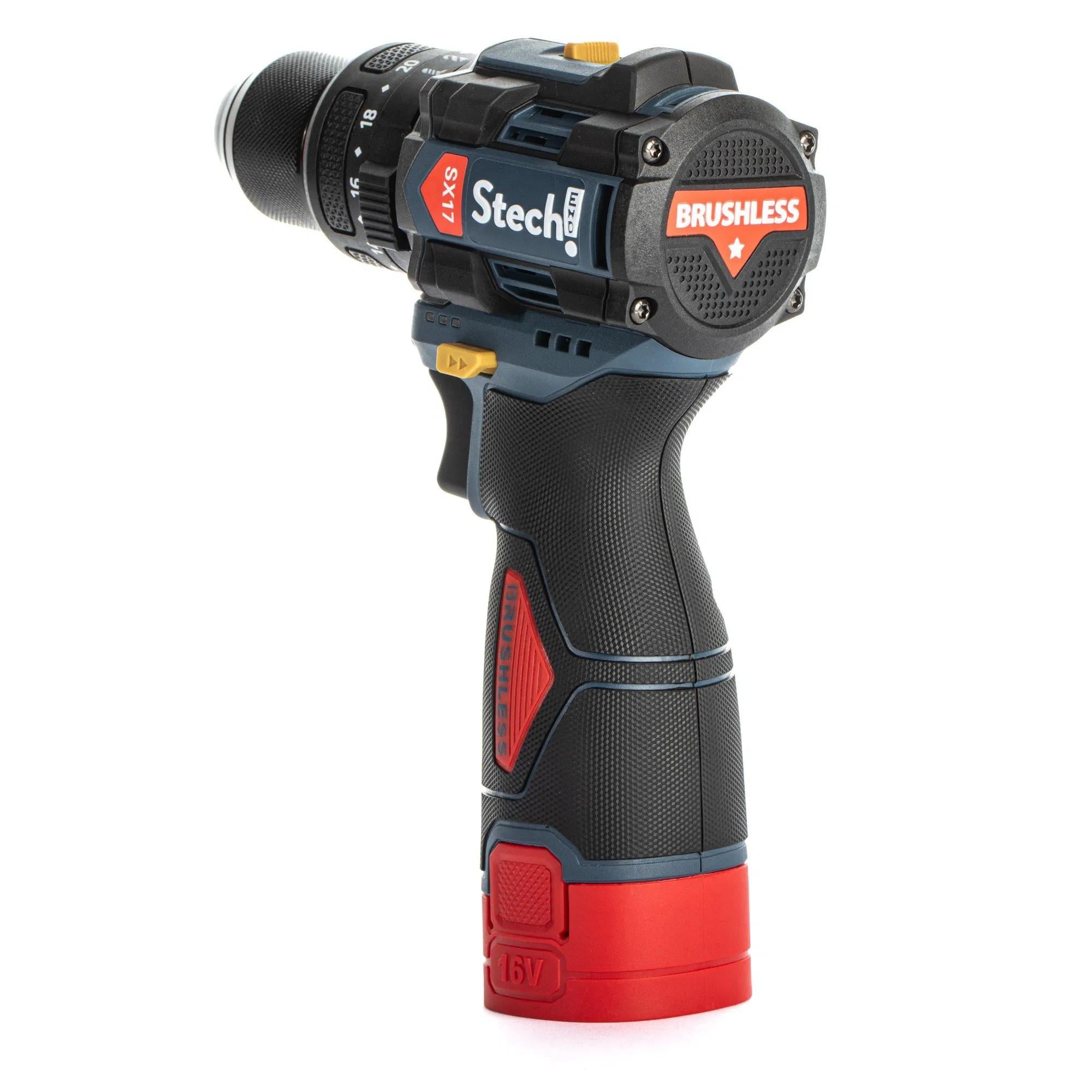 Stech-End Sx17 16V Akülü Darbeli Vidalama (2.0 Ah)