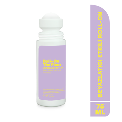 ROLL ON THE FLOOR - Terleme Önleyici Beyazlatma Etkili İz Bırakmayan Antiperspirant Roll-On 75ml