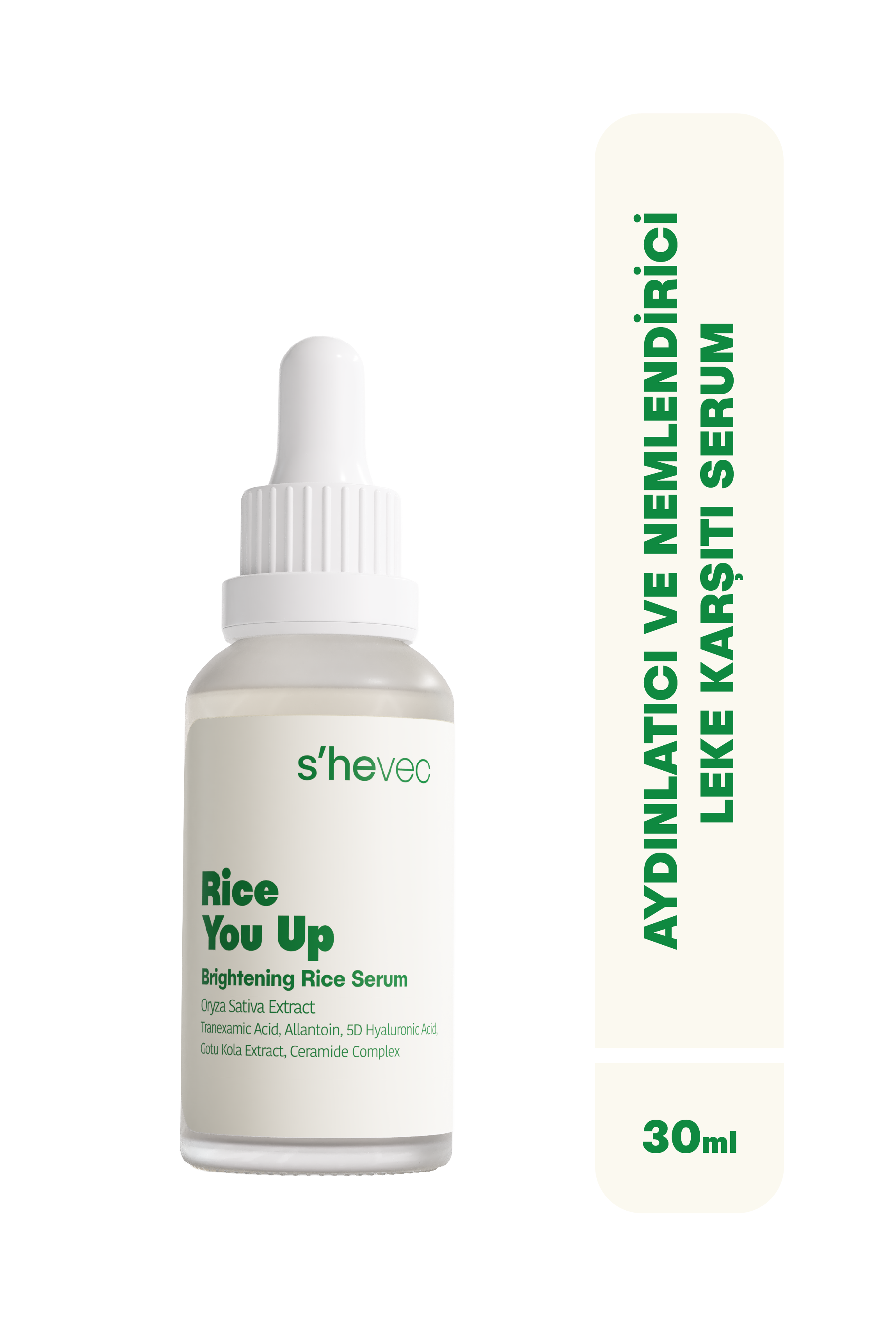 Rice You Up – Aydınlatıcı Pirinç Serum | Cilt Tonu Eşitleyici ve