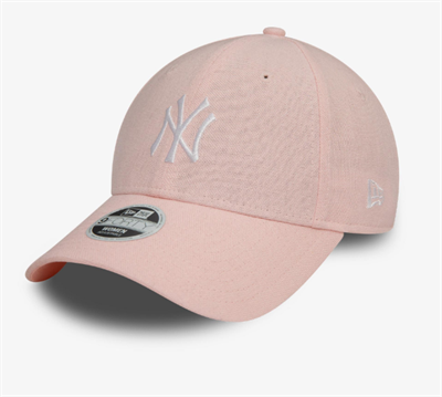 New Era WMNS MLB LINEN 9FORTY NEYYAN  PLMWHI