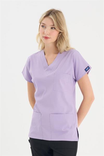 Uçak Medikal CORE-FLEX KADIN LİKRALI TEK ÜST SCRUBSLAR