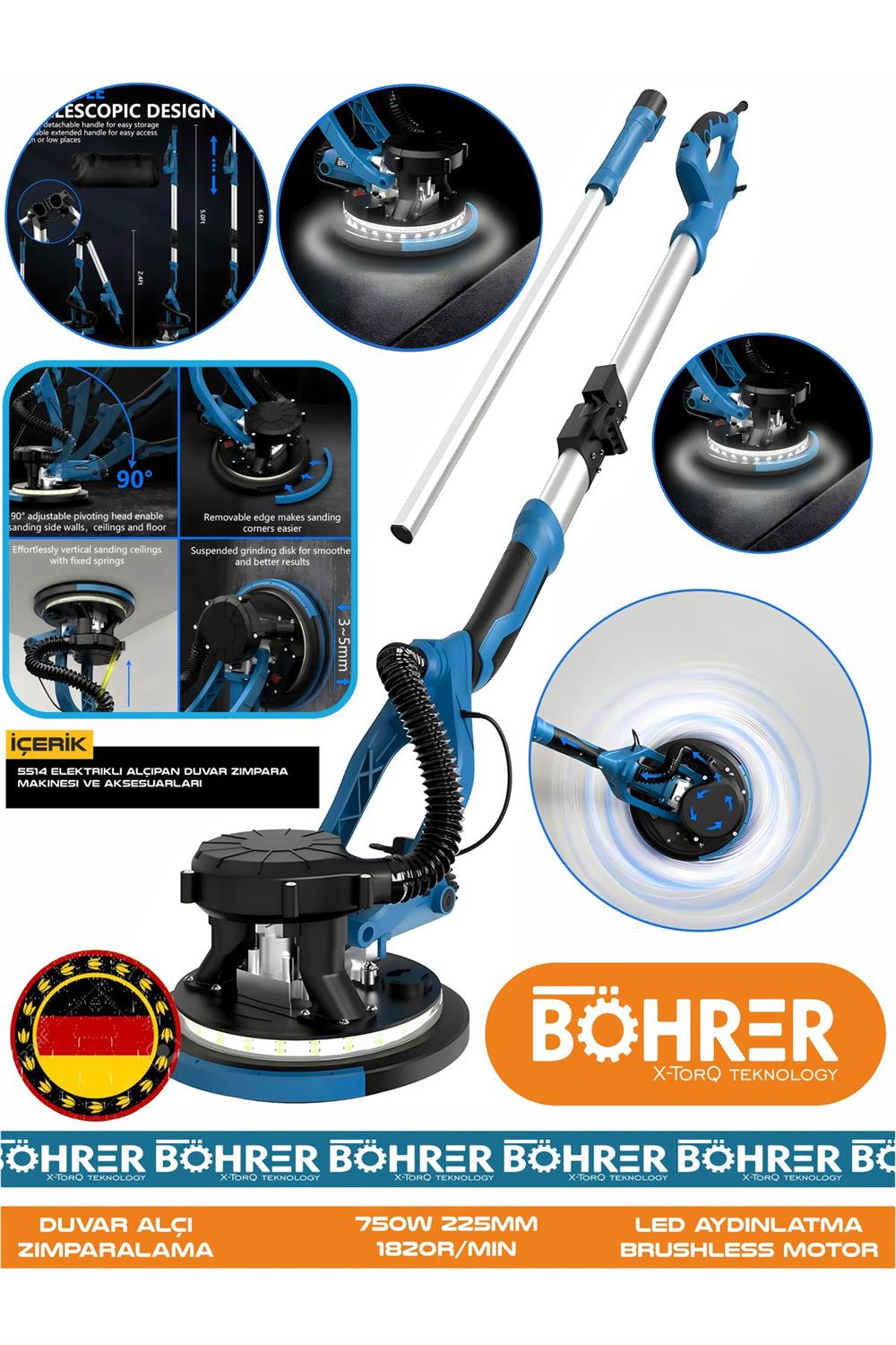 alman-bohrer-750w-5515m-led-
