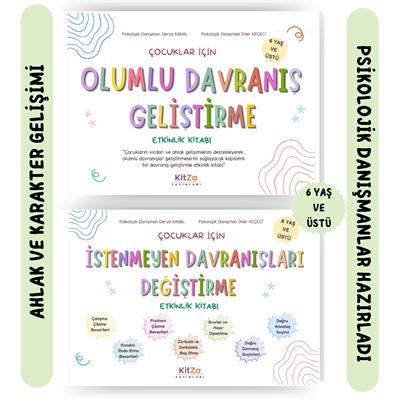 2 KİTAP İÇEREN SET(OLUMLU DAVRANIŞ GELİŞTİRME-İSTENMEYEN DAVRANIŞLARI DEĞİŞTİRME)