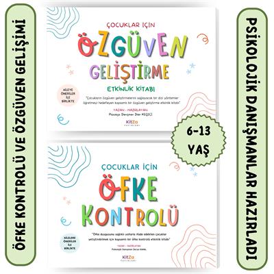 2 KİTAP İÇEREN SET(ÖZGÜVEN GELİŞTİRME,ÖFKE KONTROLÜ)