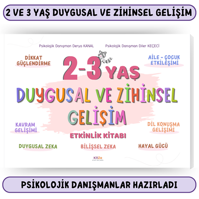 2 VE 3 YAŞ DUYGUSAL GELİŞİM ETKİNLİK KİTABI