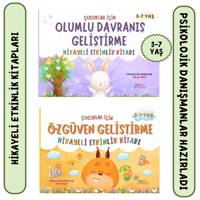 3-7 YAŞ HİKAYELİ ETKİNLİK KİTAPLARI