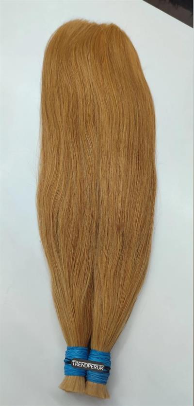 70cm.60gr.100 Adet Premium Serisi Mikrokaynak Saç Düz Açık Bakır Renk