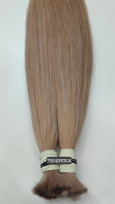 70cm.60gr.100 Adet Premium Serisi Mikrokaynak Saç Düz Küllü Sarı Renk