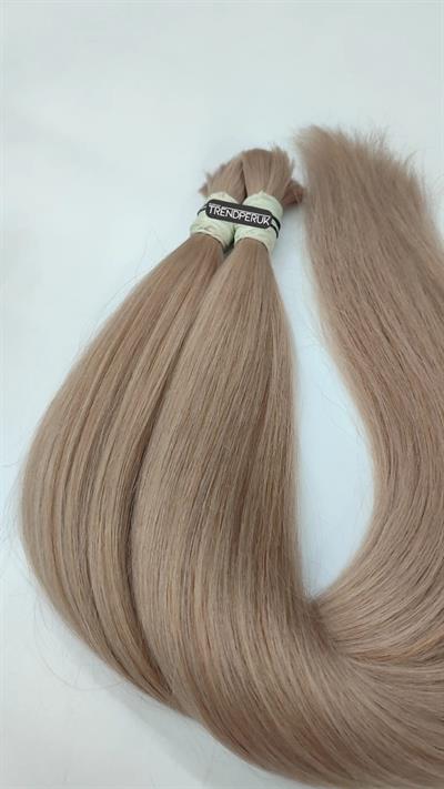 70cm.60gr.100 Adet Premium Serisi Mikrokaynak Saç Düz Küllü Sarı Renk