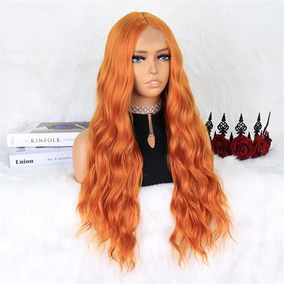 Açık Bakır Tül Peruk