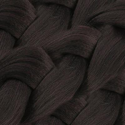 Afrika Örgüsü Ve Rasta İçin Sentetik Saç - Küllü Patlıcan Moru