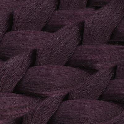 Afrika Örgüsü Ve Rasta İçin Sentetik Saç - Mürdüm Moru