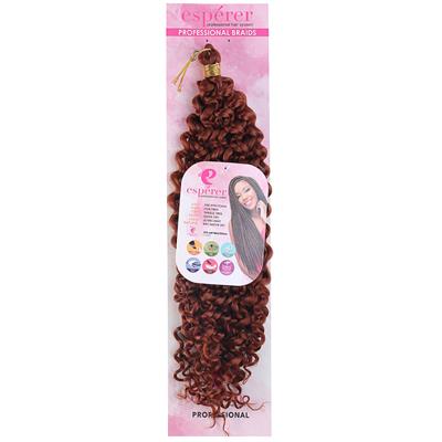 Afro Dalgası Saç - Kızıl Bakır