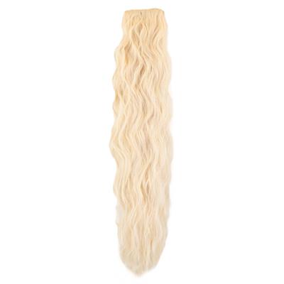 Fiber Sentetik Kabarık Dalgalı 8 Parça Çıt Çıt - Platin