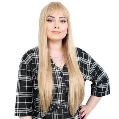 Fiber Sentetik Uzun Düz Kahküllü Peruk - Balköpüğü