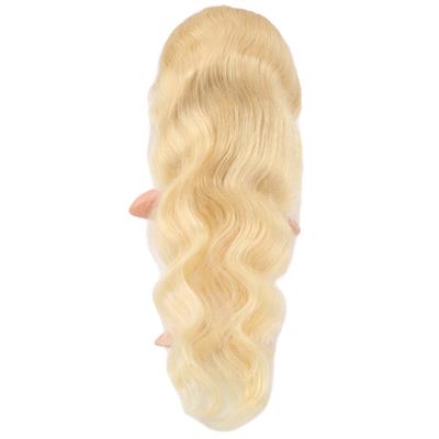 Gerçek Front Lace Dalgalı Platin Tül Peruk - 75-80cm