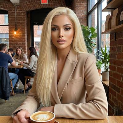 Gerçek Front Lace Düz Platin Tül Peruk - 60-65cm