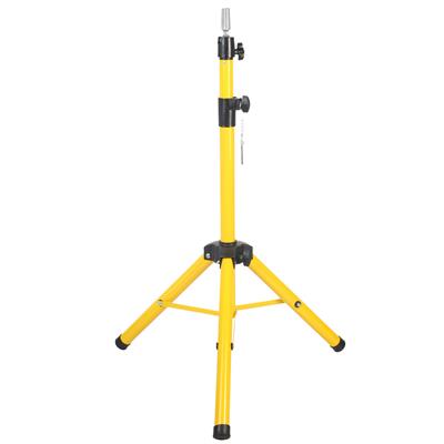 Kuaför Eğitim Mankeni İçin Metal Tripod - Sari + Taşıma Çantası