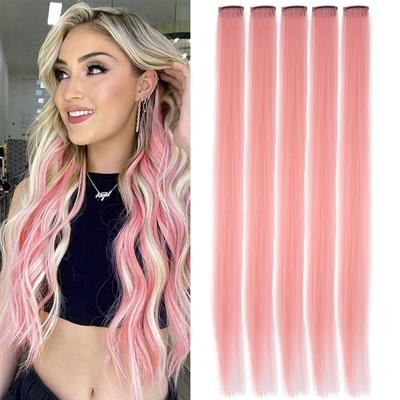 Renkli Sentetik Çıt Çıt - 5 Adet - D27