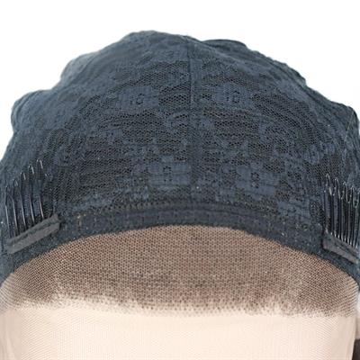 Siyah Yoğun Dalga Afro Dalga Tül Peruk