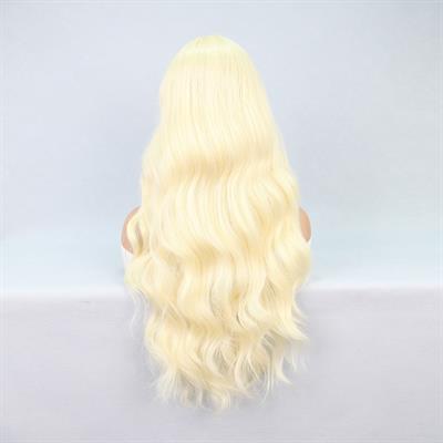 Uzun Dalgalı Platin Tül Peruk