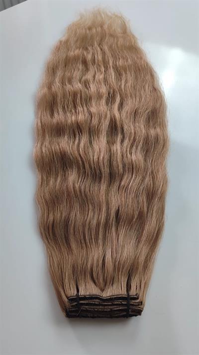 Gerçek Saç  Parçalı Çıtçıt Setler Küllü Kumral Küllü Sarı Renk