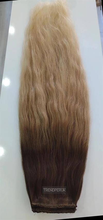 Gerçek Saç  Parçalı Çıtçıt Setler Küllü Kumral Küllü Sarı Renk