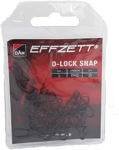 Dam D-Lock Snaps 20 Adet
