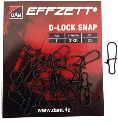 Dam D-Lock Snaps 20 Adet