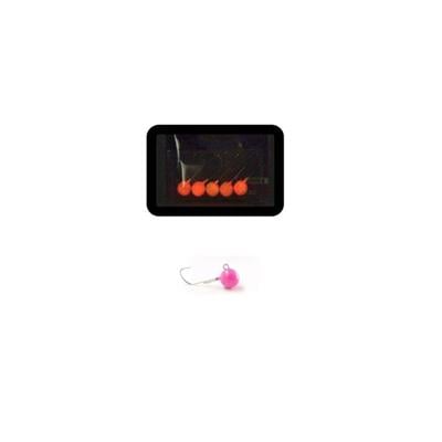 Fujin Curvy Pink Glow Jig Head