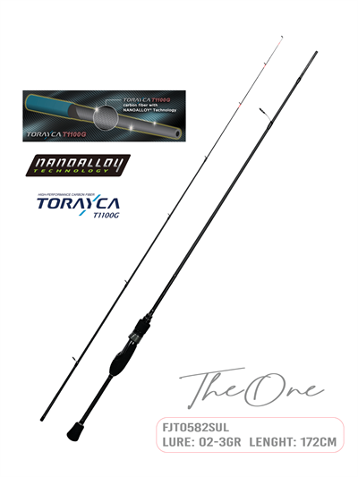 Fujin Fujin TheOne 172cm 02-3gr LRF Kamışı 582SUL