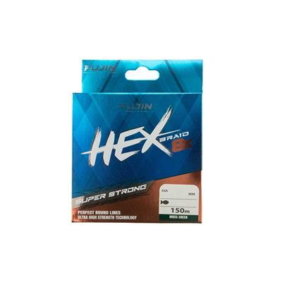 Fujin Hex Braid 8X 150 M Moss Green Pe İp Misina