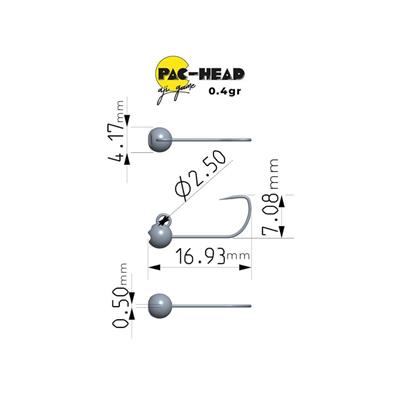 Fujin Pac-Head 10no Aji Game Jighead