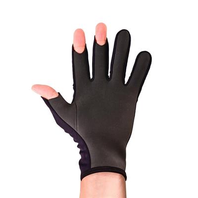 Fujin Pro Angler S24 Titanium Gloves Black Gold Spin Eldiveni