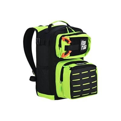 Fujin ProAji Back Pack Black Lime Balıkçı Sırt Çan