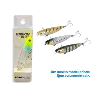 Hanfish Baskın 6.5 Cm 7 Gr Su Üstü Maket Balık