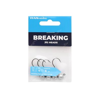 Hanfish Breaking Ball Head No:2/0 Jighead