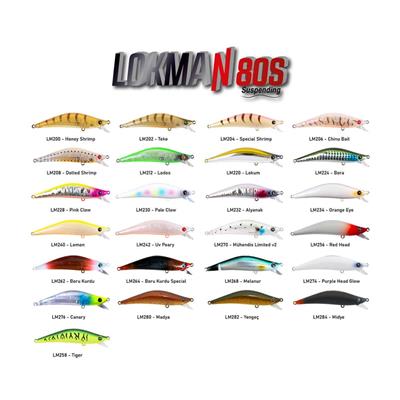 Hanfish Lokman 80S 8 Cm 8.5 Gr Maket Yem