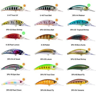 Hanfish Zıpır UG 5 Cm 4.5 Gr Lrf Maket Yem