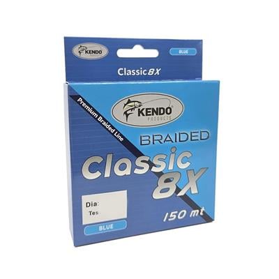 Kendo Classic 8X Blue 150 M Örgü İp Misina