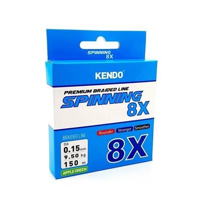 Kendo Spinning 8X Fighting Apple Green 150 M Örgü