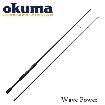 Okuma Wave Power 2,74 cm 7-30 gr 2 Parça Spin Kamı
