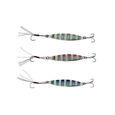 Savage Gear Psycho Sprat Spin Turkish Zebra Mix 3lü Jig Yem