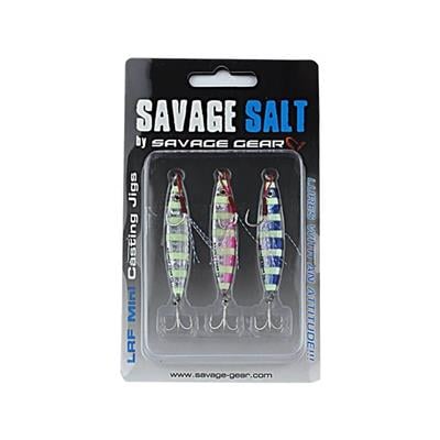 Savage Gear Psycho Sprat Spin Turkish Zebra Mix 3lü Jig Yem