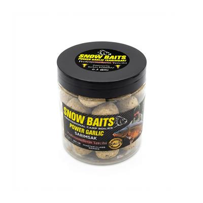 Snow Baits Garlic Beyaz Sarımsak 24 Mm Dumbell Kancalık Yem